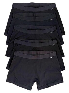 NWOT TomboyX Trunks x5 sz M * No Fly 4.5" Inseam Stretch Cotton Underwear